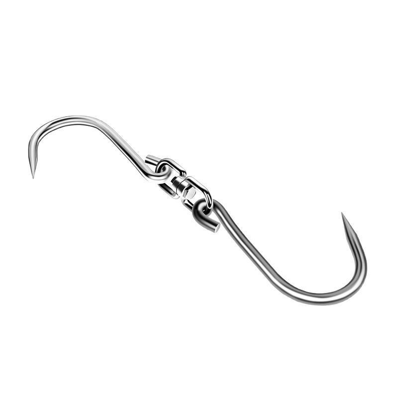 Solide Verdickte Fleischerhaken zum Aufhängen für Schweinefleisch, Rindfleisch, Hammelfleisch und Speck