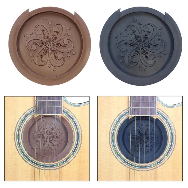 Guitar Sound Cover for Acoustic Electric Guitar Mute Feedback Soundhole Cover