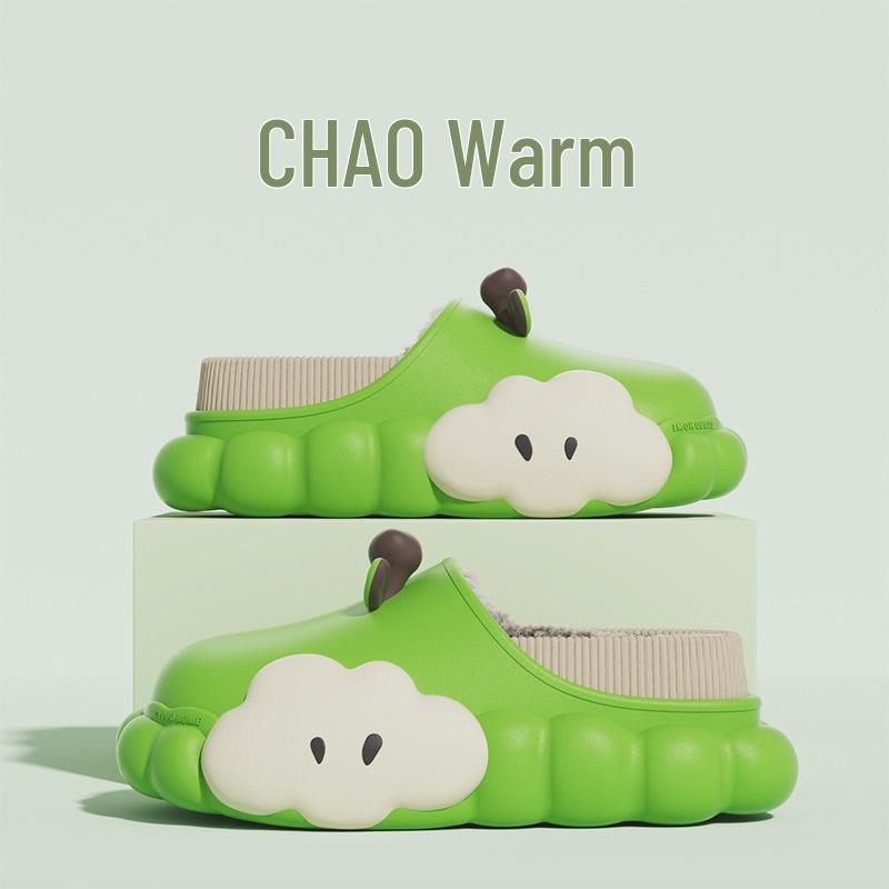 

Women s Summer 2025 Cloud-Feel Non-Slip Indoor Slippers 38-39 зелений