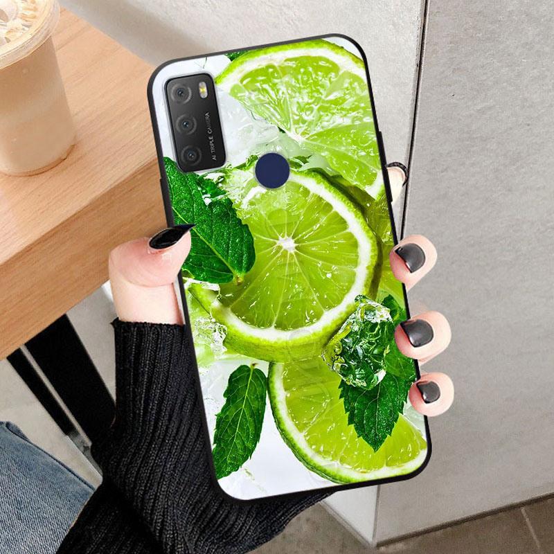 For Alcatel 1S 2021 Cases 6025H 6025D Wolf Lion Soft TPU Silicone Phone Cases For Alcatel 1 S 2021 Back Cover Bumper Funda Coque