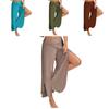 Women's Summer Casual Wide Leg Pants In Premium Quality Solid Color Design