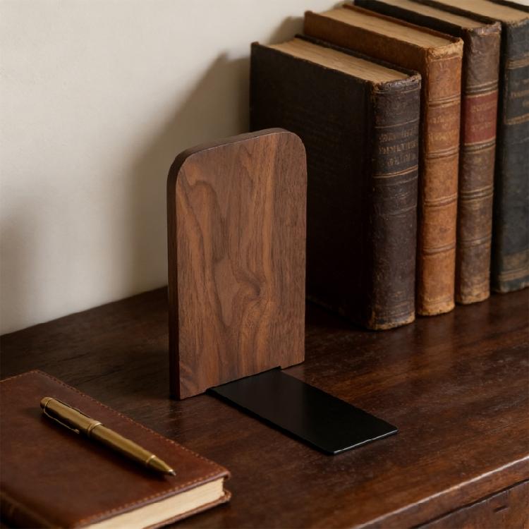 Books Holders Table Picture Album Holders for Displaying Books Wooden Books Stand, Elegant Design Bookends Bookshelfs