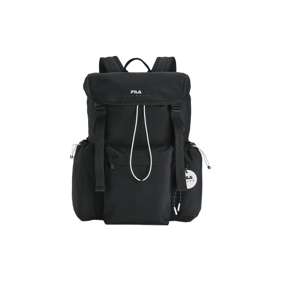 New FILA Fabric Backpack Extra Small Women's Pitch Black A13W421165FBK