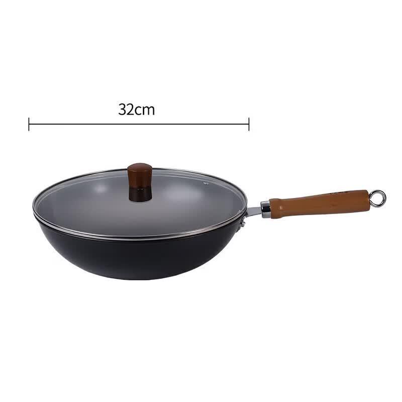 Shibazuo HM-209-32C Zdrowy Żelazny Wok