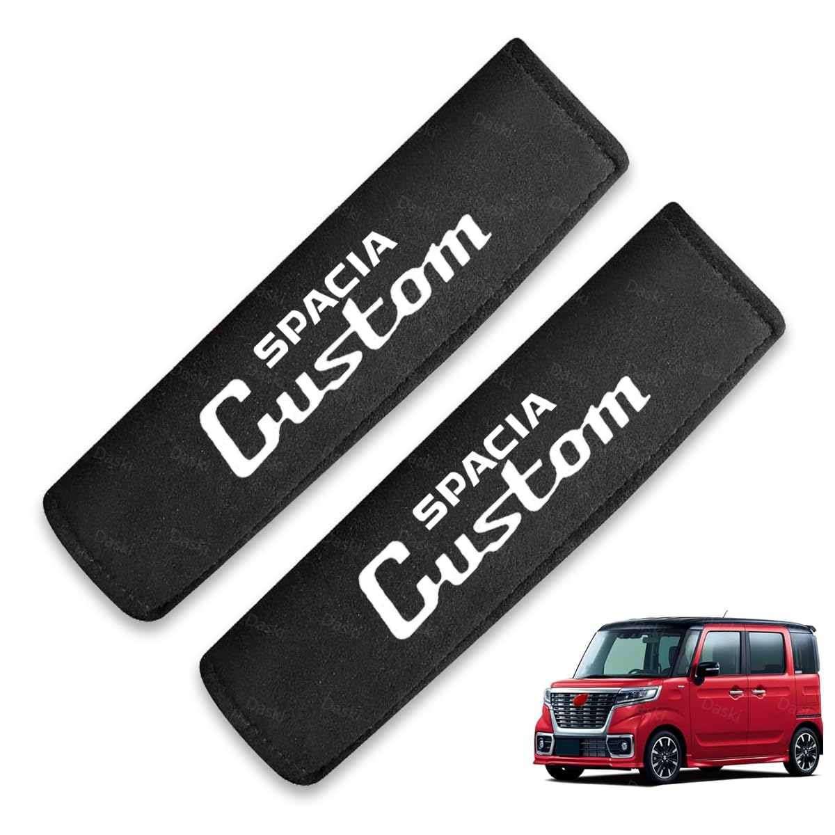 

Spacia Custom Seat Belt Cover for MK94S MK54S MK53S All Series Seat Belt Pads