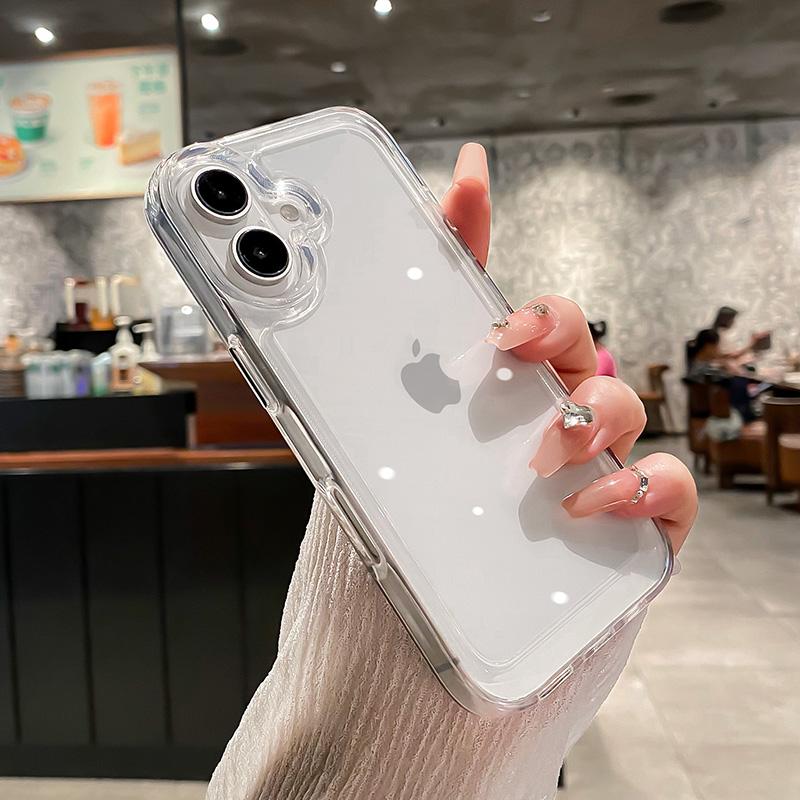 Simple and transparent, suitable for Apple 11 mobile phone case, new iphone11promax silicone all-inclusive anti-drop 11pro