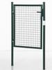 Green Steel Garden Gate with Lock and 3 Keys 97 x 150cm, Green