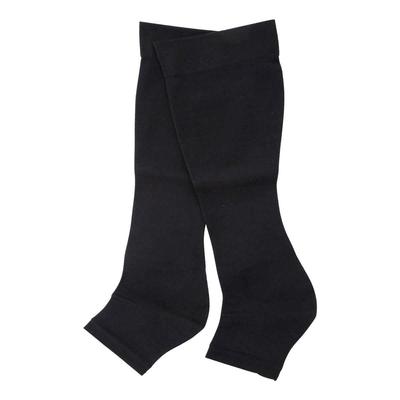 Shirohato Free Fit Sleep Room High Compression Socks Sizes Socks, Socks, (Black, 5L-6L)