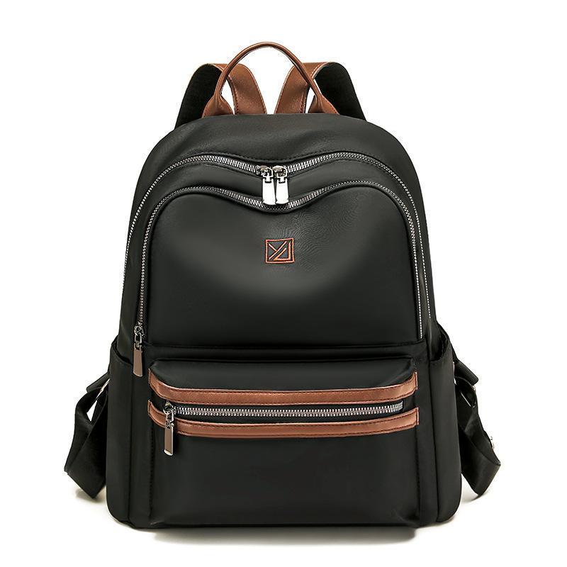 

Women s Backpack Lightweight Large Capacity Water-repellent Nylon Backpack чорний
