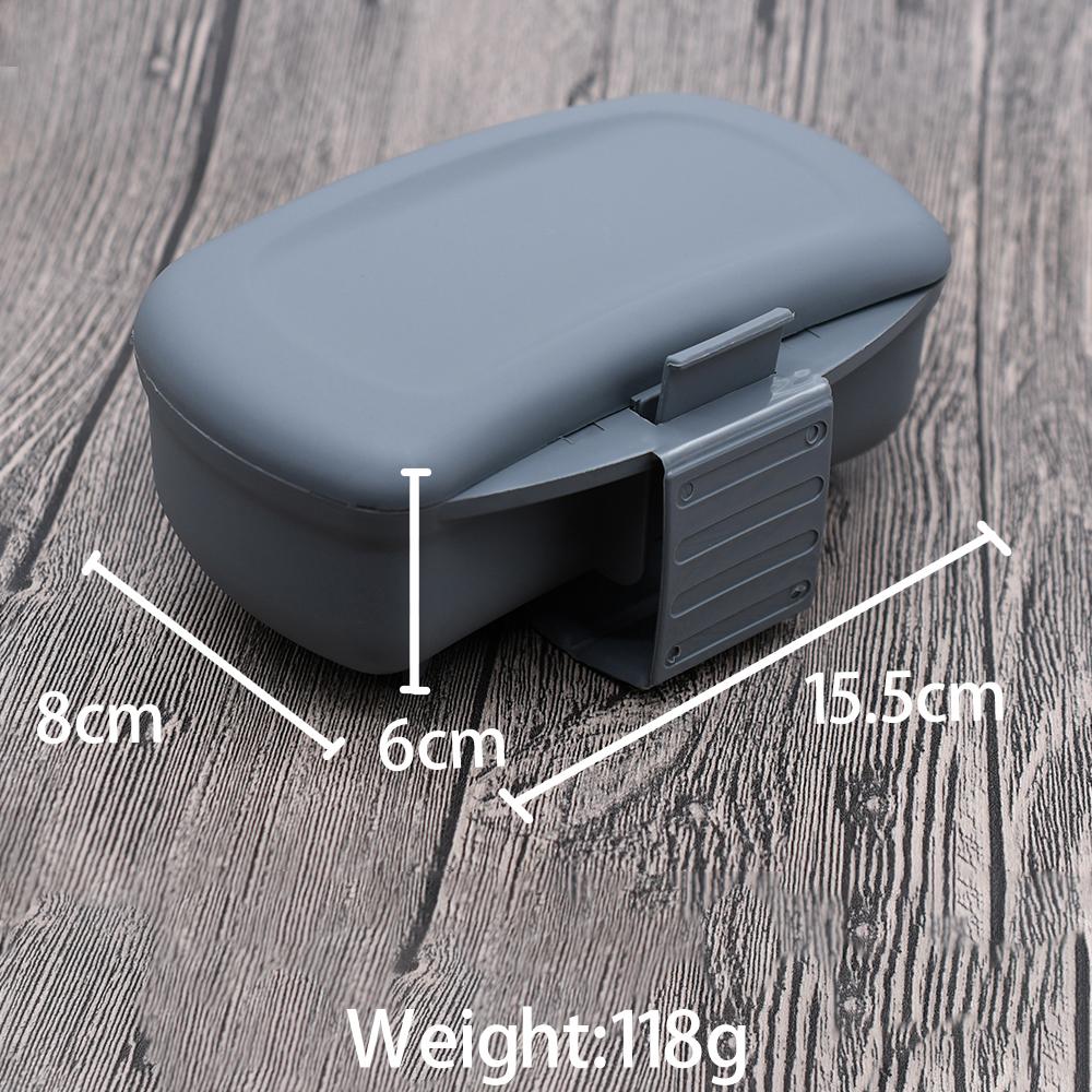 MNFT 1Pcs Fish Lure Container Earthworms Sea Silkworm Wear‑Resisting Lure Box for Fishing Portable Bait Storage Case