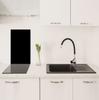 GLASS CUTTING BOARD 30x52 BLACK
