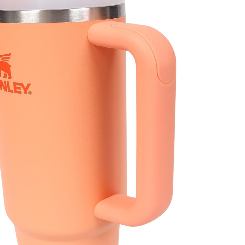 STANLEY Slim Vacuum Quencher Water Flash Orange H2.0 Bottle, 0.88L, Nectarine, (10-11825-197)