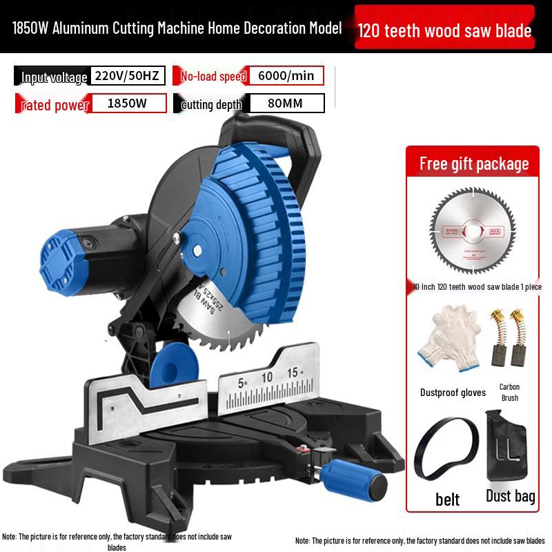 Tongjing High-Precision Multi-Functional Miter Saw CN Plug (adapter Included)