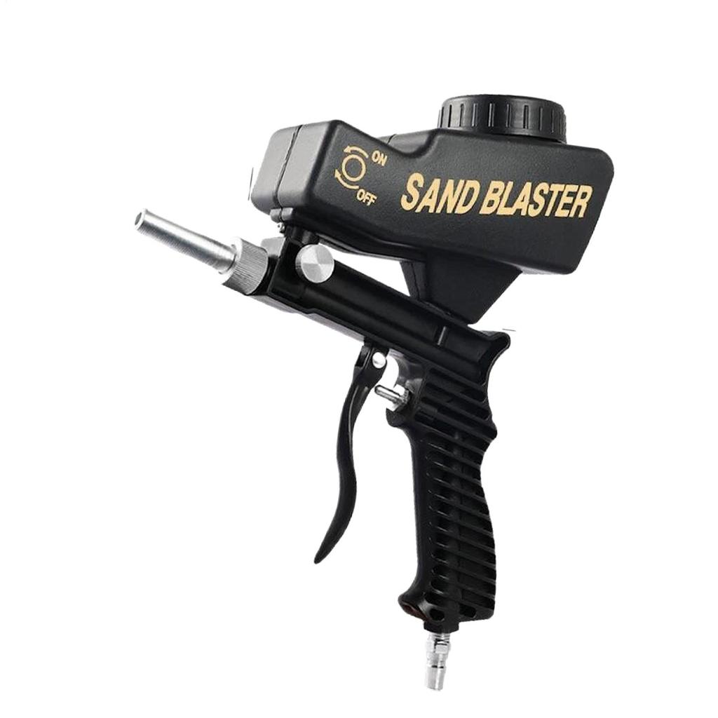 Soda Blasting Equipment Small Portable Handheld Hand Tools Powder Sand Blasting Spray Tool For Walnut Shell Soda Stain Rust