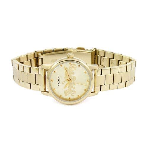 Coach Grand Watch (Officially Imported) 14502976 Women's Gold