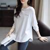 Plus Size Women Loose Long Sleeve Warm Casual T Shirt Top