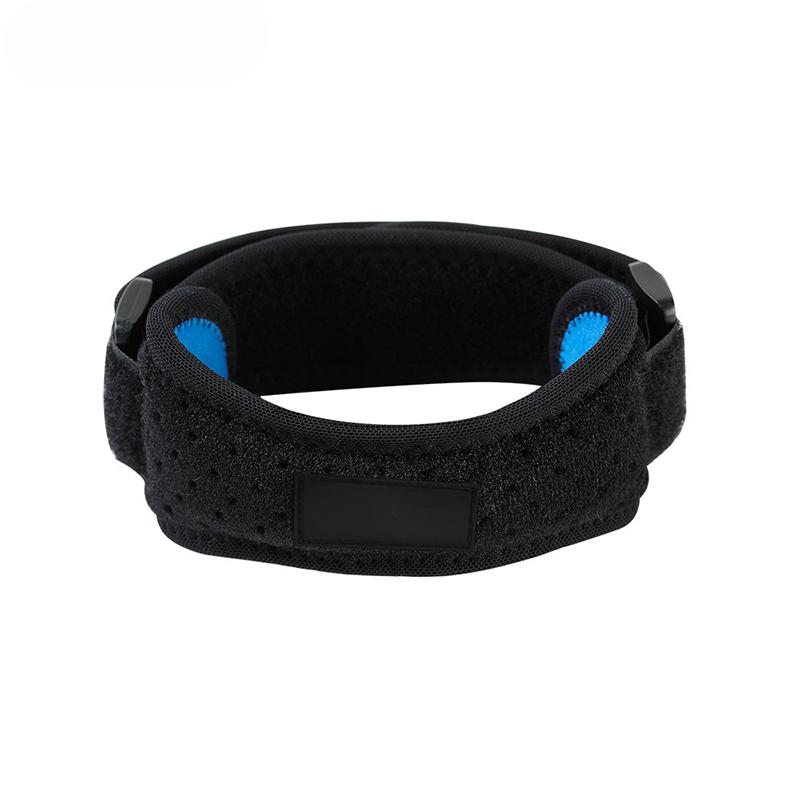 

1 шт. Регулируемая наколенник с силикагелем, ремень для сухожилий колена, профессиональный протектор, облегчение боли, стабилизатор надколенника