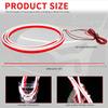 71 Inch Car LED Hood Light Strip Universal 12V Flexible Waterproof Daytime Running Lights Car Dynamic Scan Start-Up Under Hood Light Strip Compatible