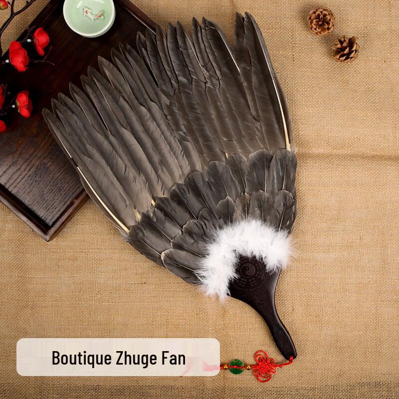 Portable Feather Hand Fan
