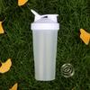 Wasserflasche benutzerdefinierter Mixbecher LOGO Fitnessbecher mit Griff Sportwasserflasche 100ML skaliert Proteinpulver Shaker