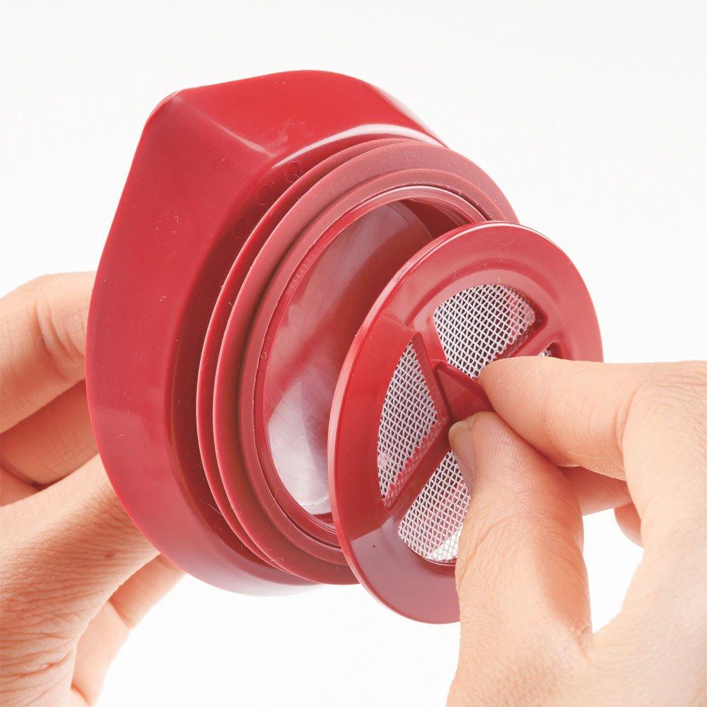 HARIO Jumping Tea Server 350ml Red JTS-35-R