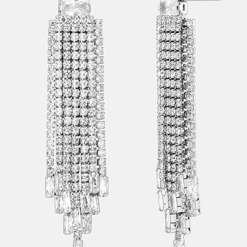 METROCITY JEWELRY Brillante White Earrings A231BE0741WPA