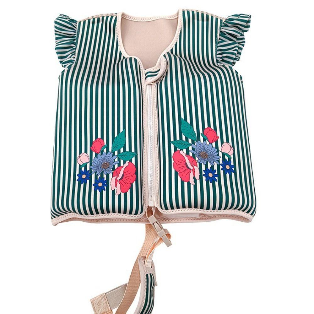 Anti Rollover Child Buoyancy Vest Adjustable Inflation-Free Swimming Vest  Child
