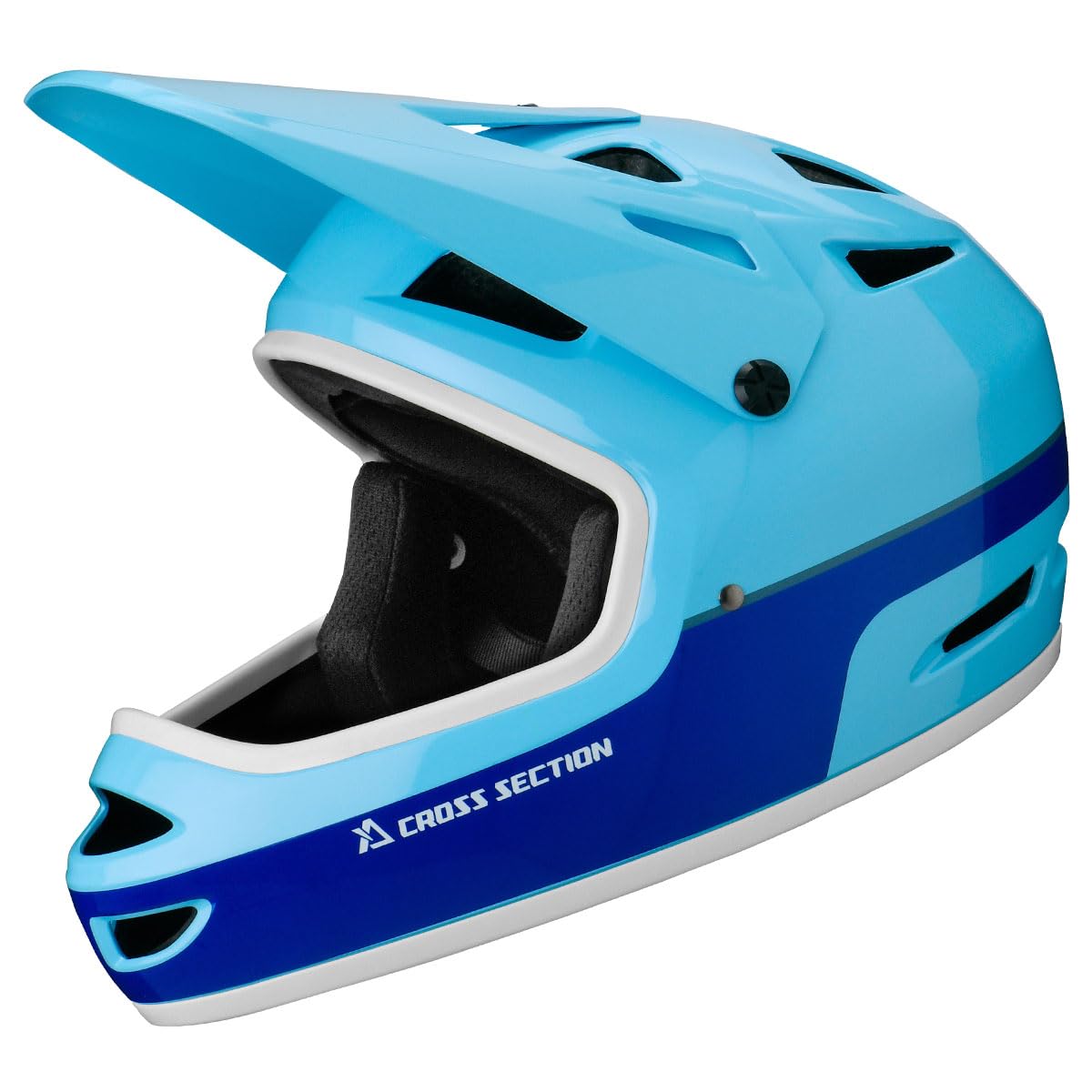 

Шлем-интеграл Dirtfreak CROSS SECTION для детей, синий (48-58 см), Европейские стандарты безопасности (Соответствует CE/EN1078), Легкий дизайн, XS16-5020