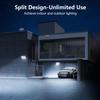 Outdoor 400LEDS Solar Lights Split Motion Sensor Solar Security Lights 3 Modes Waterproof Solar Powered Wall Light Yard Shed
