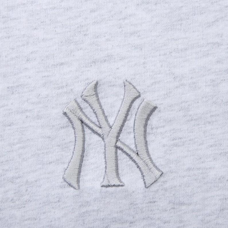 New MLB T Shirt Unisex Light Heather Gray 3ATSEC423-1