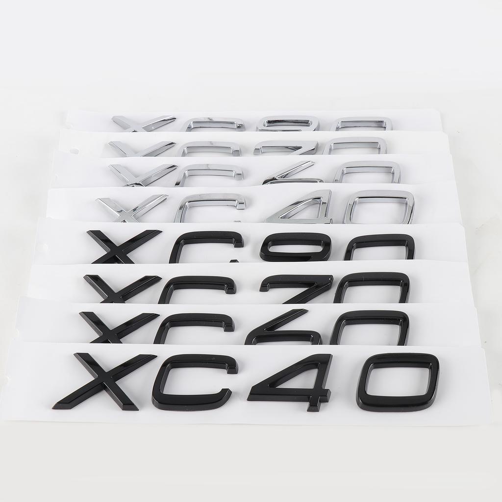 3D Car Styling Badge Car Trunk Sticker Decal Center Cover For VOLVO RDESIGN AWD R XC40 XC60 XC90 S40 XC70 S60 S90 T6 V40 V90 V60