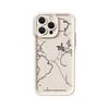 Airplane Map Apple iPhone Case: Compatible with 13, 14, 15 Pro, 16 Pro Max, and 17 for full coverage.