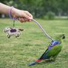 Anti-Bite Bird Harness Leash Anti-flying Adjustable Bird Training Rope Lightweight Elastic Rope Flying Traction Straps