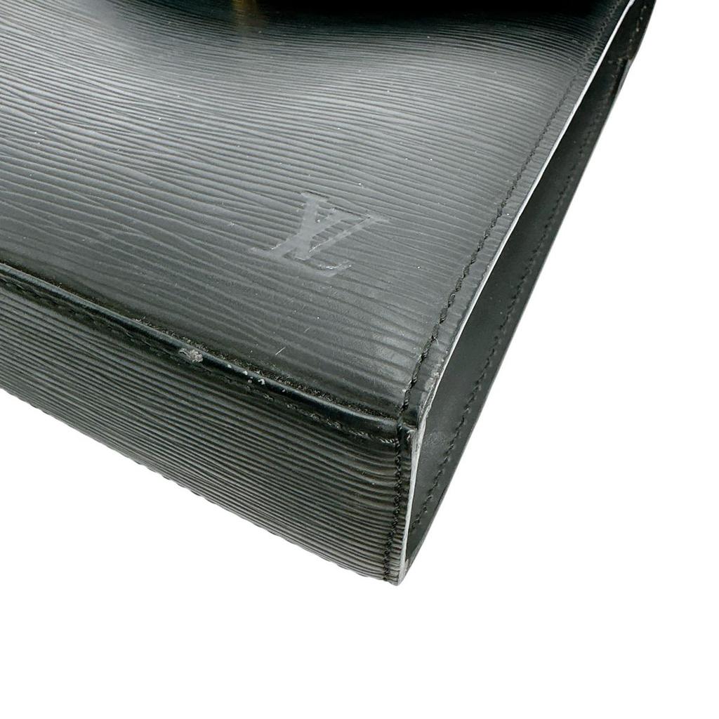 LOUIS VUITTON Epi Malselv Handbag Epi Leather black Women M52372 Used