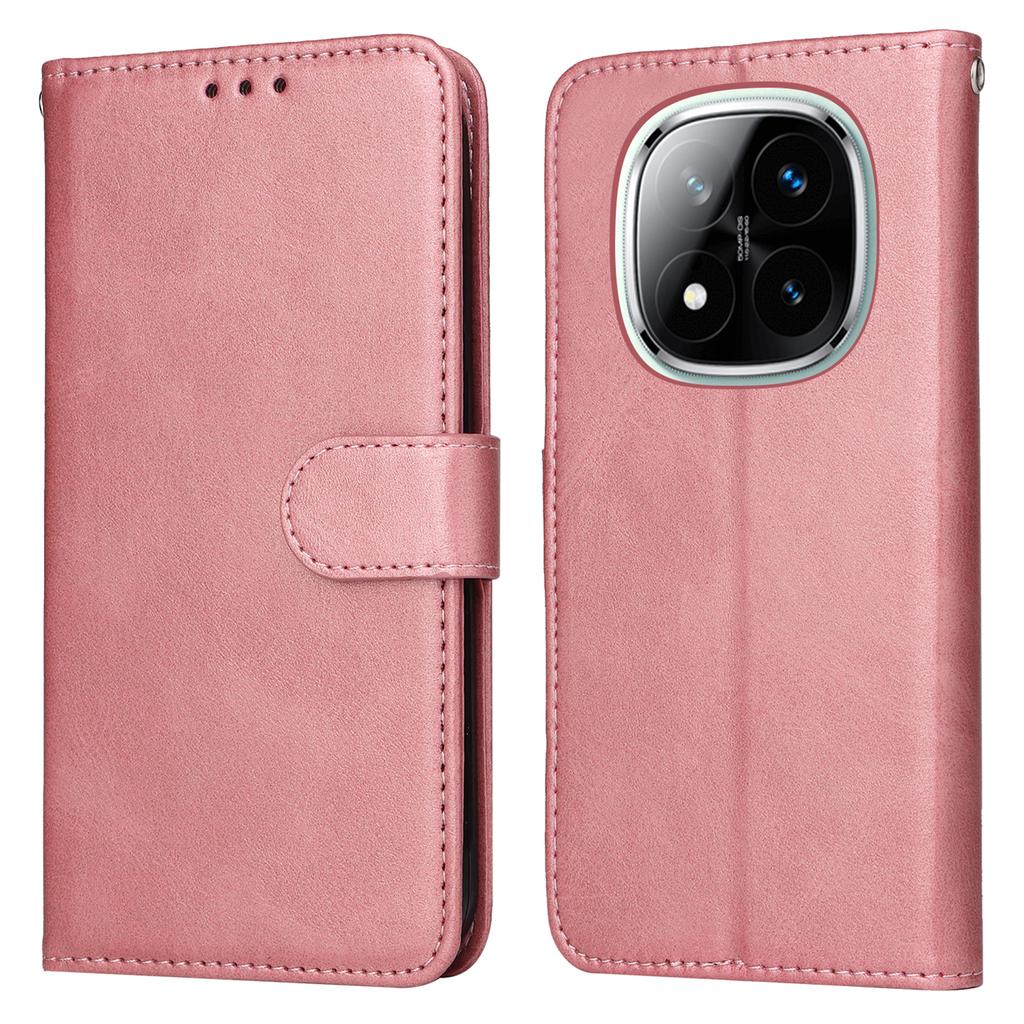 For Xiaomi Redmi Note 14 Pro+ 5G/Note 14 Pro 5G/Poco X7 5G Case Wallet PU Leather Folio Flip Phone Cover