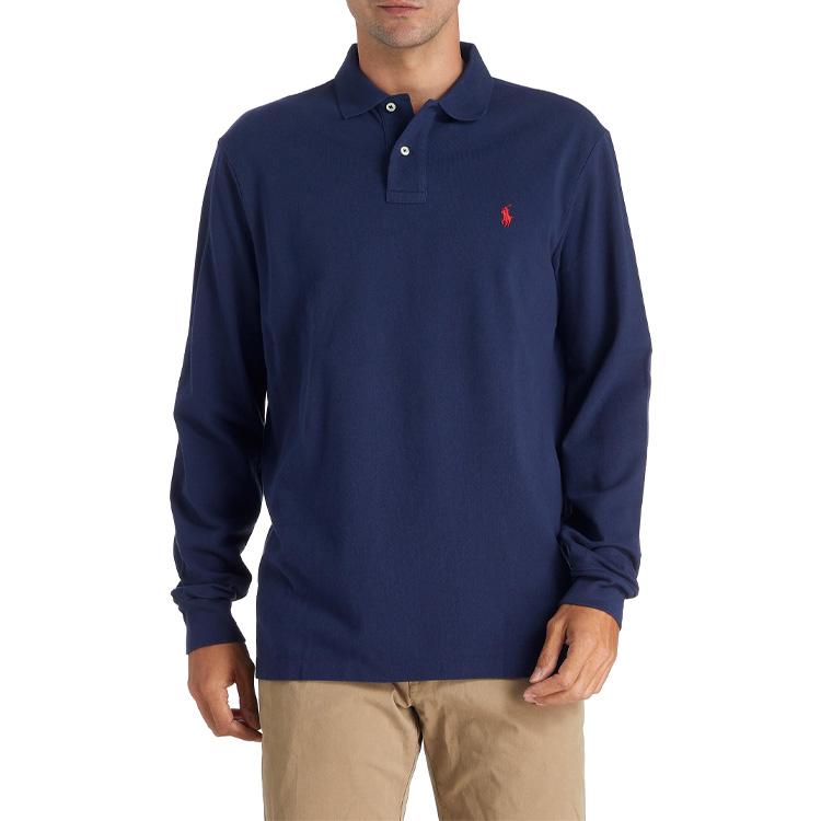 Polo Ralph Lauren FW22 Polo Shirt Classic Version Men's Blue 710680792-031