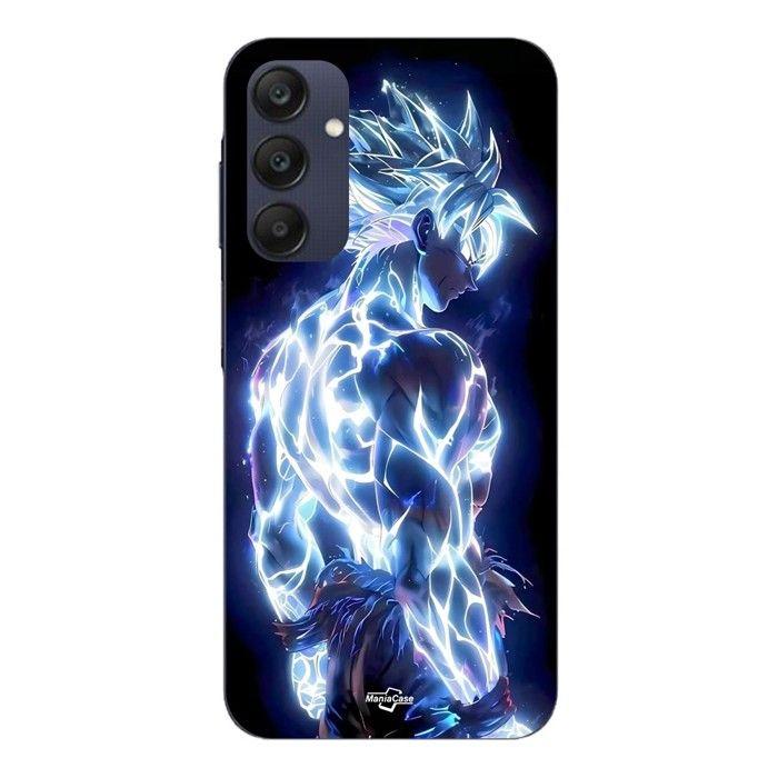 Coque Pour Samsung galaxy A25 Dragon Ball Z Goku Ultra Instinct brillant Maniacase