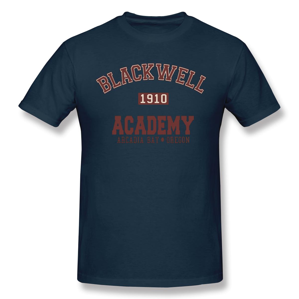 

Life Is Strange Blackwell Academy Casual T Shirt Hot Sale Life Is Strange Tee Shirt 100% Cotton O Neck T-shirts 4XL