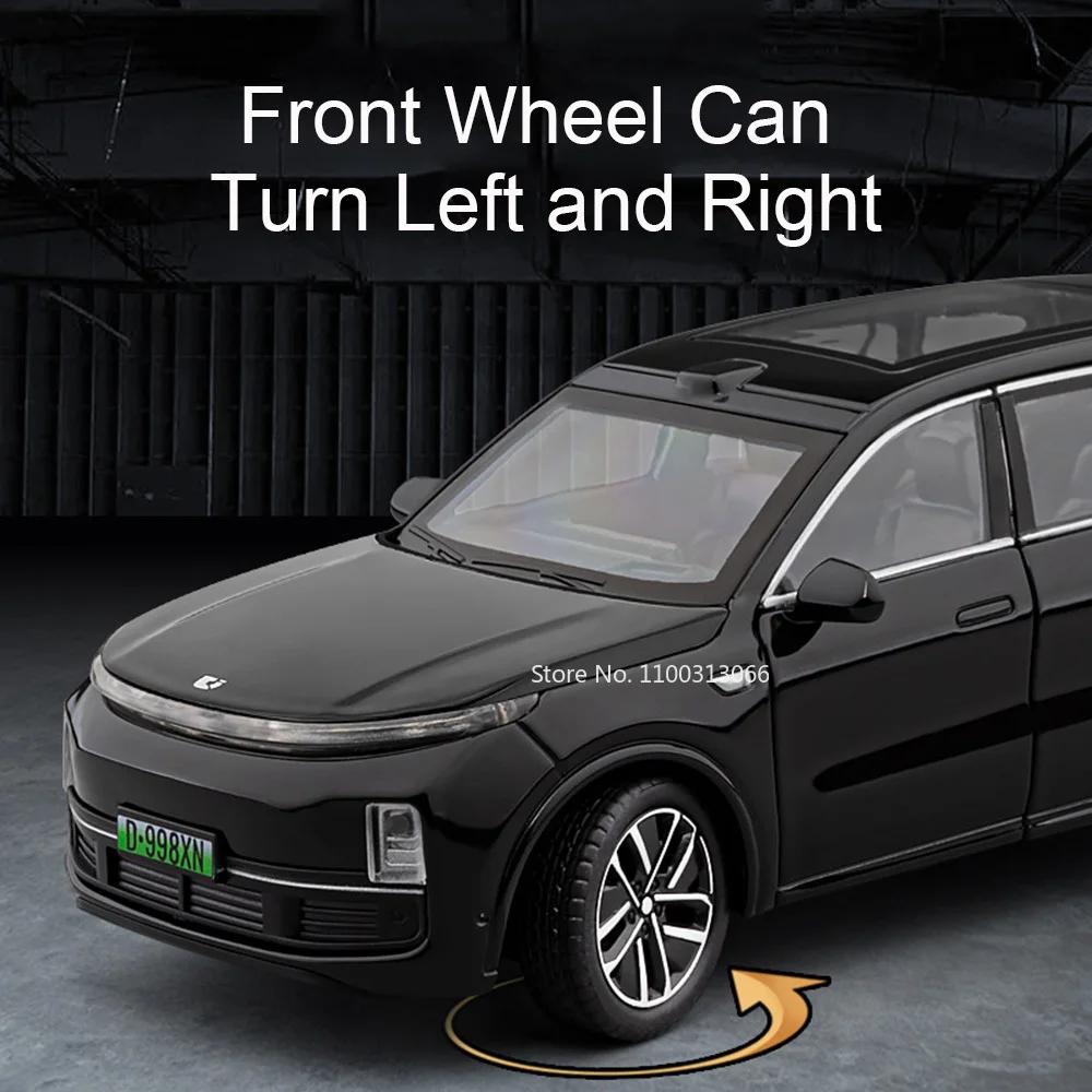 1:32 Scale LEADING IDEAL L9 Metal Diecast Model Cars Toy with Music Light Vehicle Wheel Pull Back SUV Models Kids Xmas Gift Toys