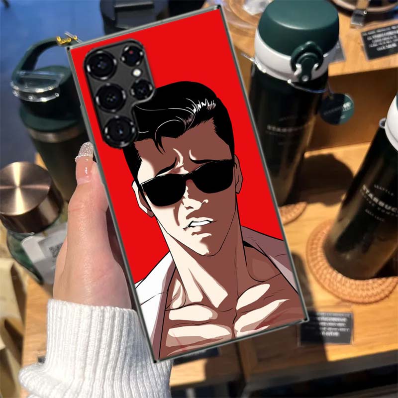 Jonggun  Lookism Cases Phone Case for Samsung Galaxy S26 Ultra S25 Edge S24 S23 FE S21 Plus S20 S22 S10 Cover TPU Capa Shell Sho