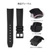 20mm Watch Band for and Rubber Watch Band with Silicone Waterproof and Includes Adjustment Tool and Spring Omega, Swatch, MoonSwatch, Omega,