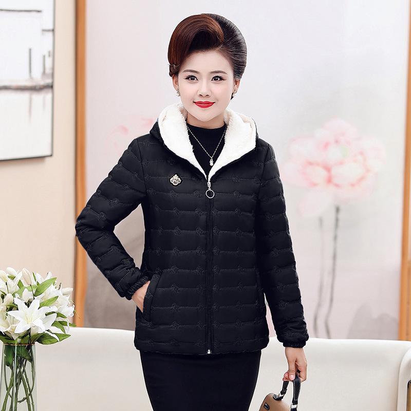 Stylish Autumn/Winter Cotton Jacket for 40-50-Year-Old Women