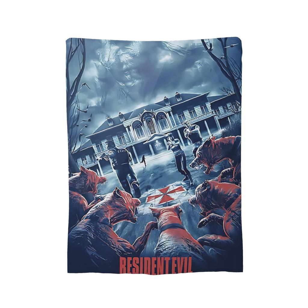 Residents Evils 9 Blanket Flannel All Season Portable Super Warm Throw Blanket for Sofa Car Bedspreads