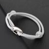 Unique String Bracelet Unisex High Quality 3mm Cord Chain Braslet Double Layer Handmade Sliding Adjustable Braclet Leisure Joias