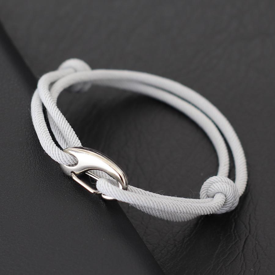 Unique String Bracelet Unisex High Quality 3mm Cord Chain Braslet Double Layer Handmade Sliding Adjustable Braclet Leisure Joias