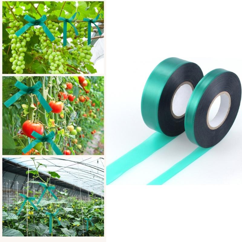 6 Roll 12/24mm Plant Tie Plant Bandage Garden Plant Support Tape Gardening Fastener Tape for Home Garden Accessories