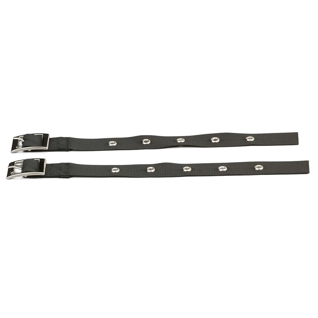 Henry Begins 94538 Daytona Motorcycle Saddlebag WR Repair DHS-20 Fastening Belt with Hardware 2 Pack