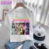 Cute Cartoon Saja Boys T-shirts Boys Girls Short Sleeve T-shirt Tops Anime Kpop Demon Hunters T Shirt Gifts Children's Clothing
