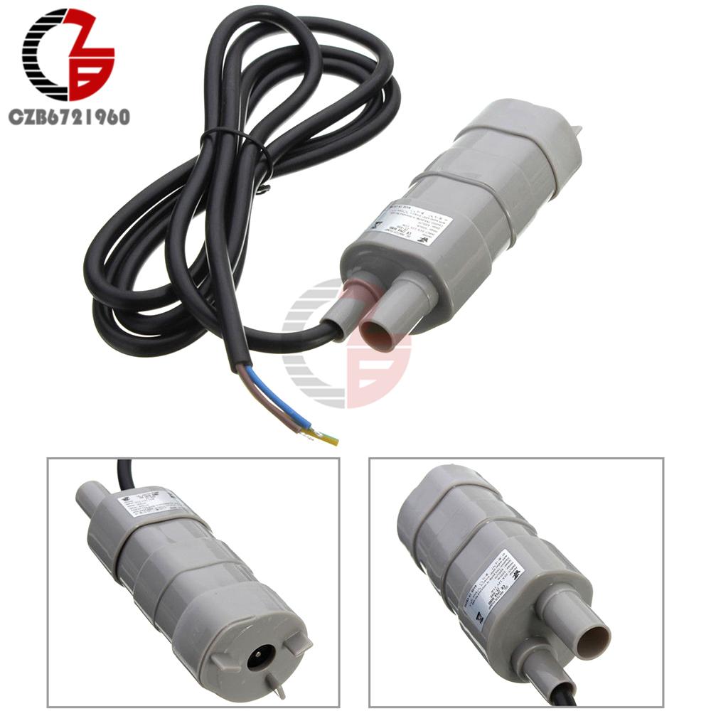 DC 12V 24V JT-500 Immersible Submersible Pump 600L/H 5M for Water Aquarium Bath