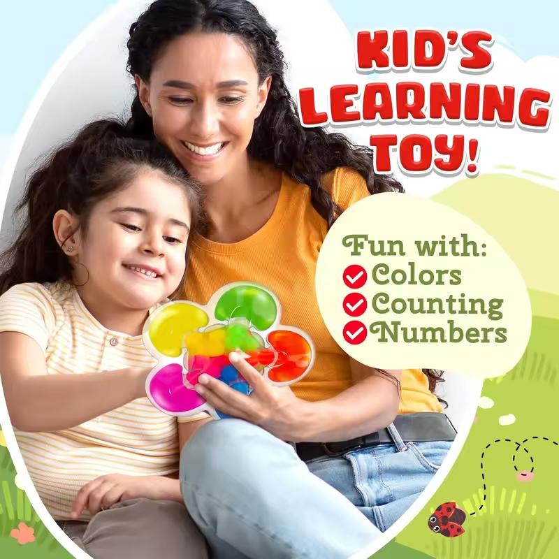 Color Sorting Sensory Toys Fine Motor Skills Game For Toddlers Matching Preschool Learn Activities Educational Toy Kid Friendly Entertaining Fun Play
